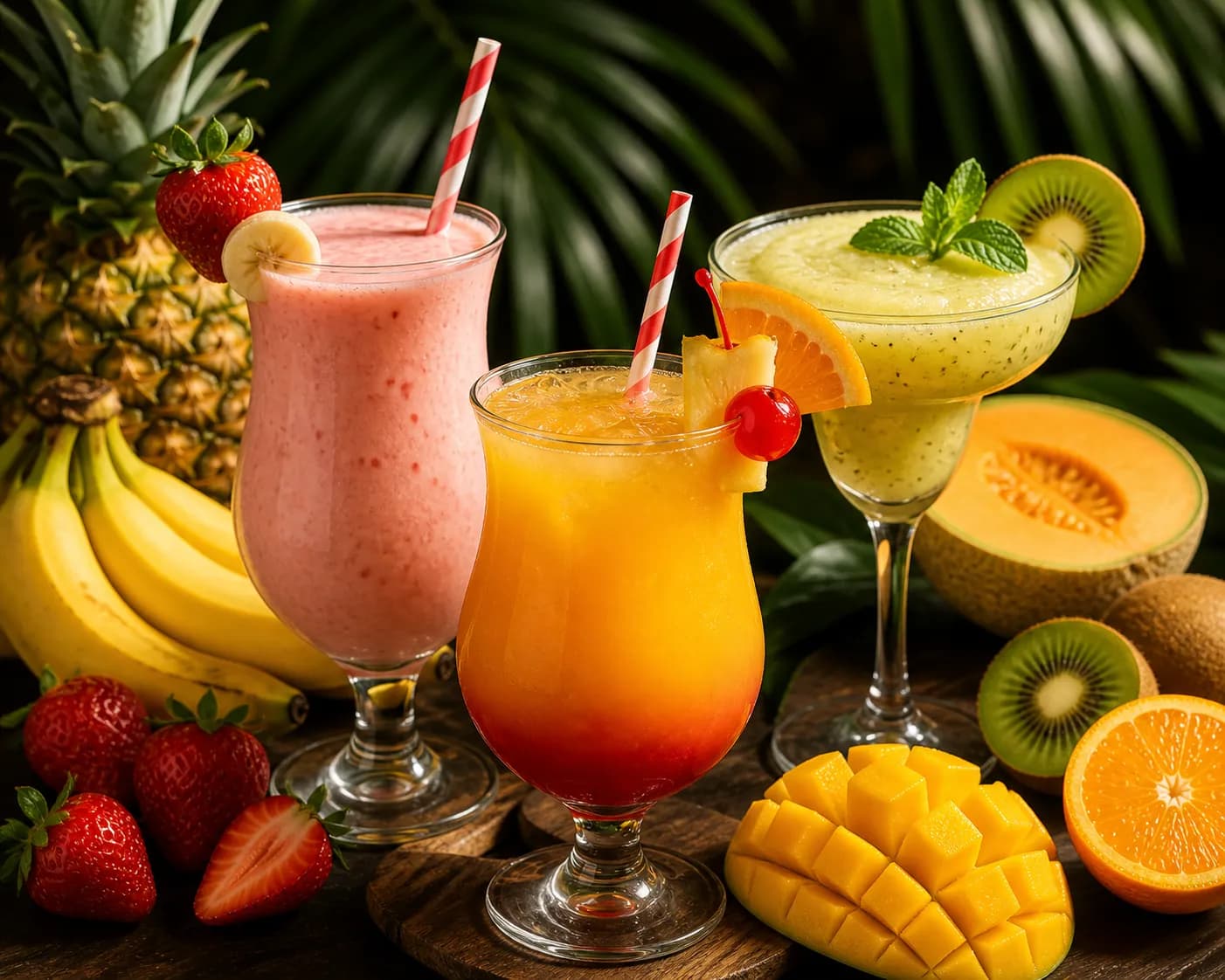 FRUIT COCKTAILS - MEYVE KOKTEYLLERİ