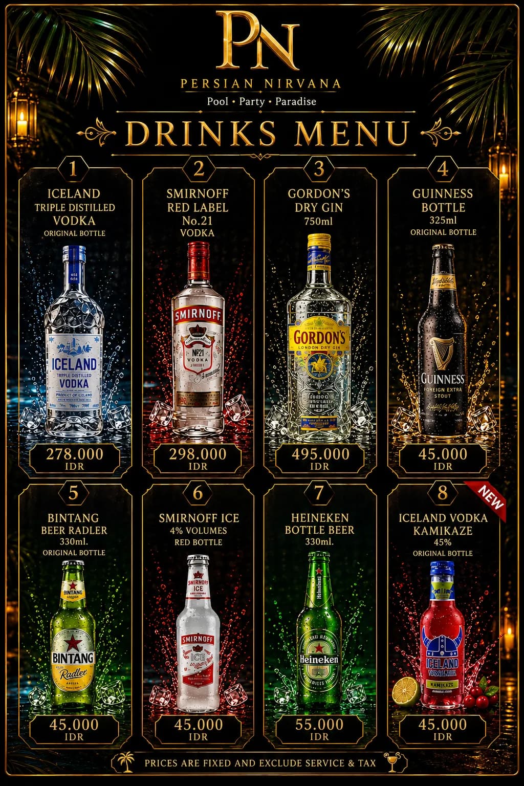 DRINK MENU