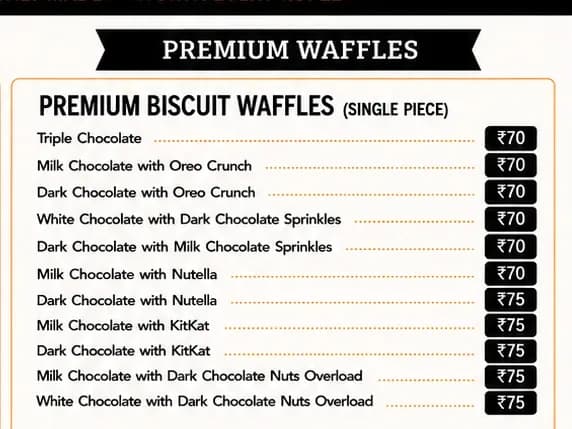 PREMIUM WAFFLES