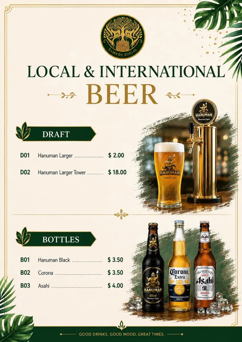 Local and International Beer